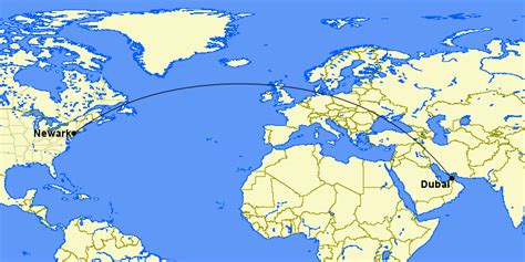 Flight Time from Dubai, United Arab Emirates to .